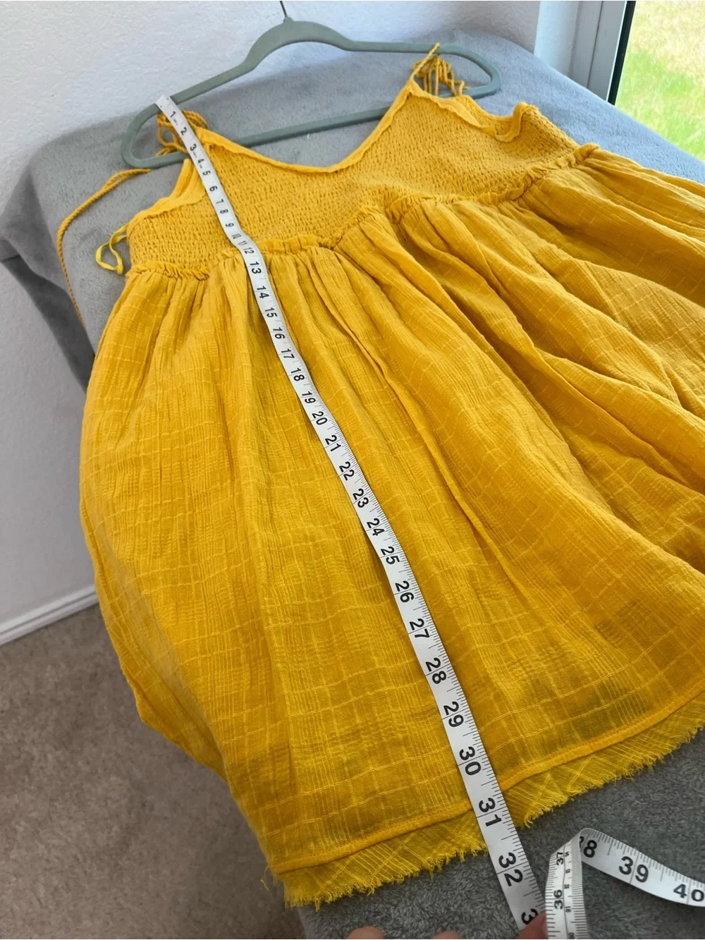 Free People Sundrenched Mini Dress Pockets Womens size small
